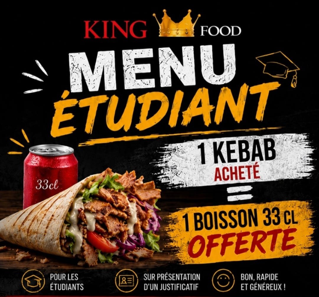 Menu Étudiant
