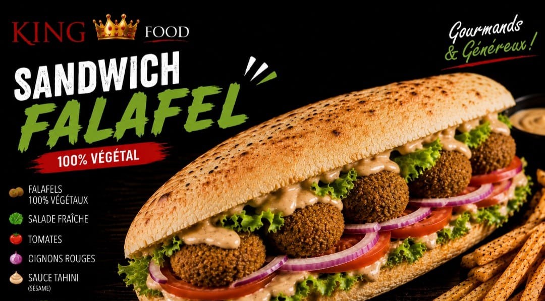Sandwich Falafel